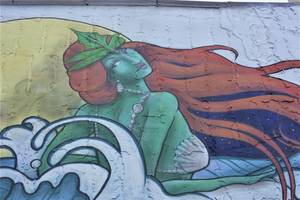 Mermaid Arrives in Rahway, Anticipating Upcoming RiverFest