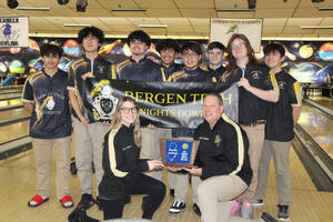 Carousel image 94bd2d716b09257d2990 best crop ea8629592b01d73dc0b6 bergen tech boys bowling team with njsiaa n1 g4 trophy