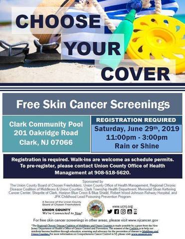 Free Skin Cancer Screening Event In Clark On June 29 Tapinto