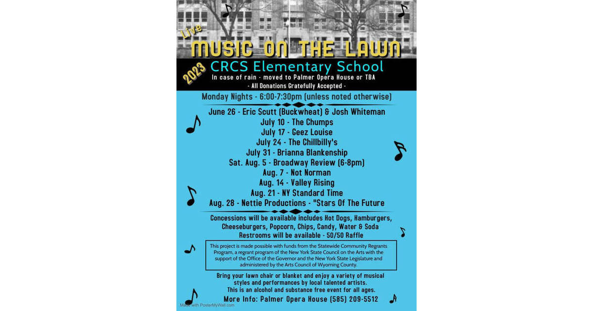 Geez Louise Performs at CubaRushford Elementary July 17 Greater Olean, NY News TAPinto