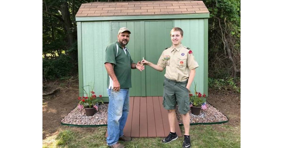 Cedar Grove's Christopher Handel Completes Eagle Scout Project | Verona ...