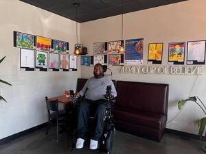 Carousel image c311c717e35220fbda27 best crop d3e504e461eff22065a5 eric legrand with csh art exhibit 1
