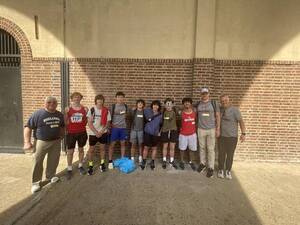Carousel image 3d9a749a392b90991338 best crop cbfd2d9e2c8efdc1af7a glhs team and coach   penn relays