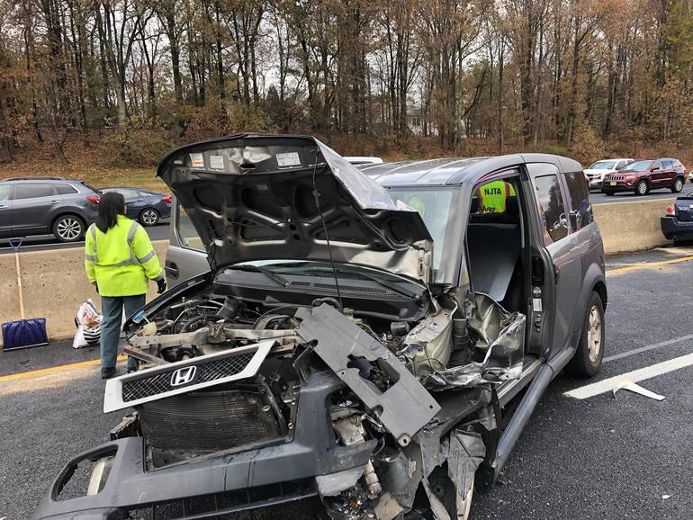Multi Vehicle Crash On Garden State Parkway Snarls Tuesday Morning
