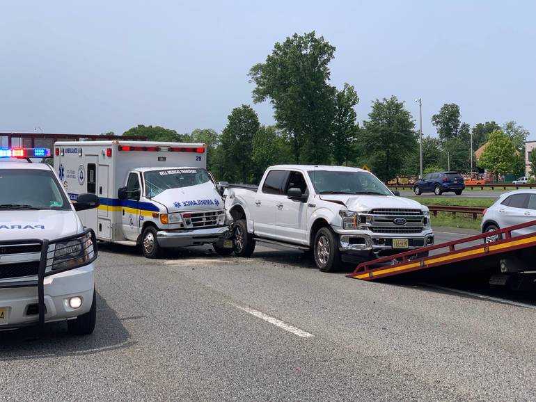Ambulance Involved In Accident On Garden State Parkway Wednesday