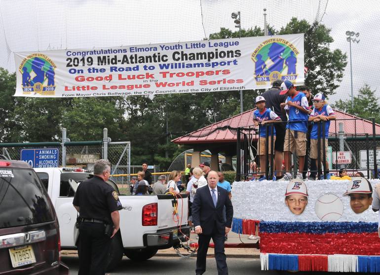 Video Governor And Dignitaries Honor Elmora Trooper Little League