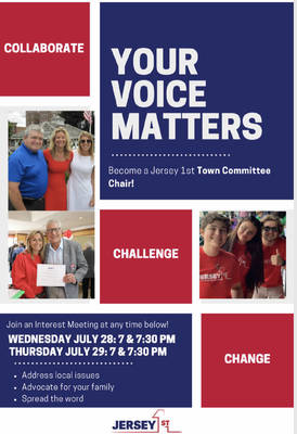 Do you want to make New Jersey better?  Join us Tonight!