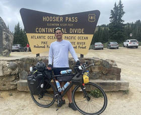 Brookdale Community College Student, Marine Corps. Veteran Nicholas Novotny, Bicycling Across Country to Honor Fallen Friend, Raise Funds for Wounded Warrior Project. 