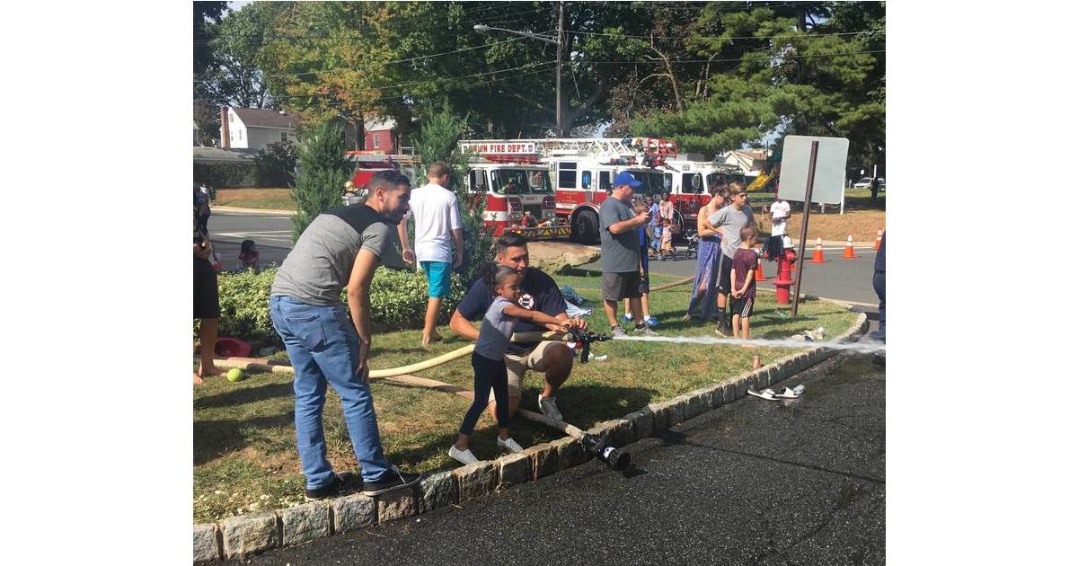 Union Residents and Firefighters Enjoy a Day of Fun at Firehouse Open