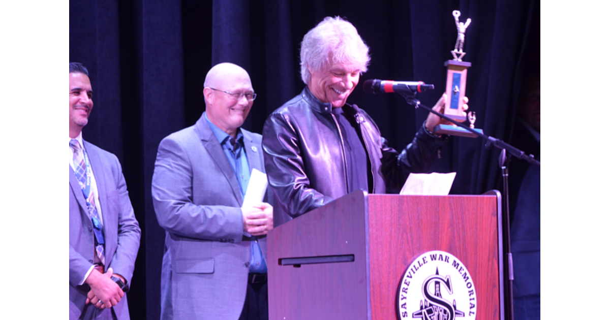 Bon Jovi Inducted Into Sayreville Hall of Fame Woodbridge/Carteret