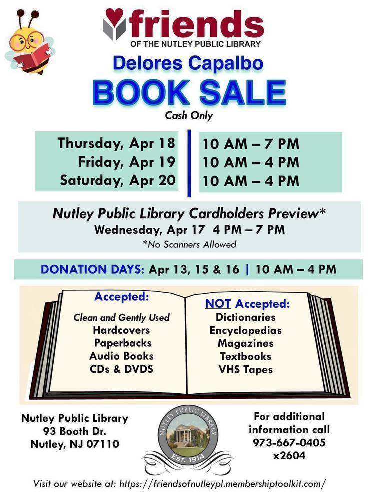Nutley NJ Calendar Events | TAPinto