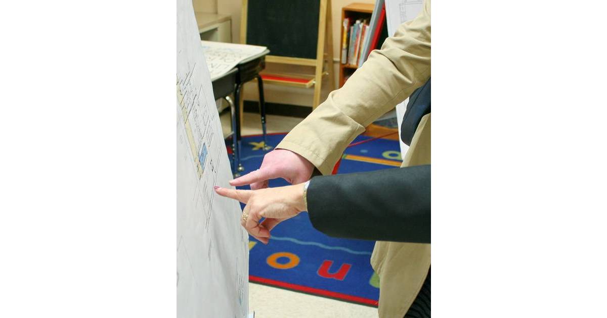 School Construction Concept Viewing at Radcliffe School Nutley, NJ