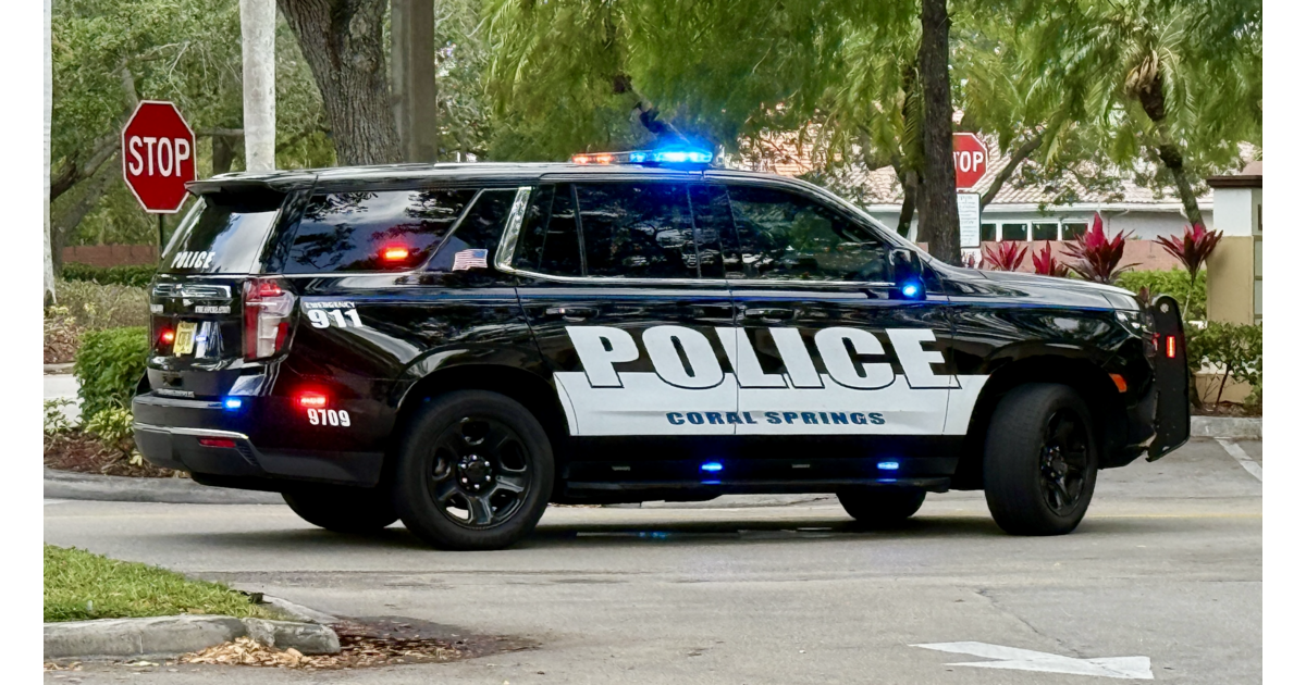 Coral Springs Police Arrest Man for Violating Protection Order via ...