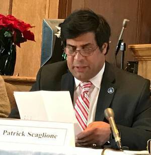Freeholder Director Scaglione Meets with Business Leaders