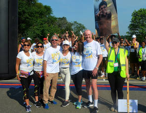 Start of Daniel Anderl Love Is Light 5K Race.