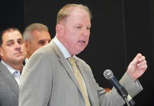 Carousel image 0312afc685d9576db6bb best crop 5812f55728155e208f1a state senator joseph cryan at the new jersey hall of fame unveiling at american dream mall in east rutherford on tuesday  june 18  2024