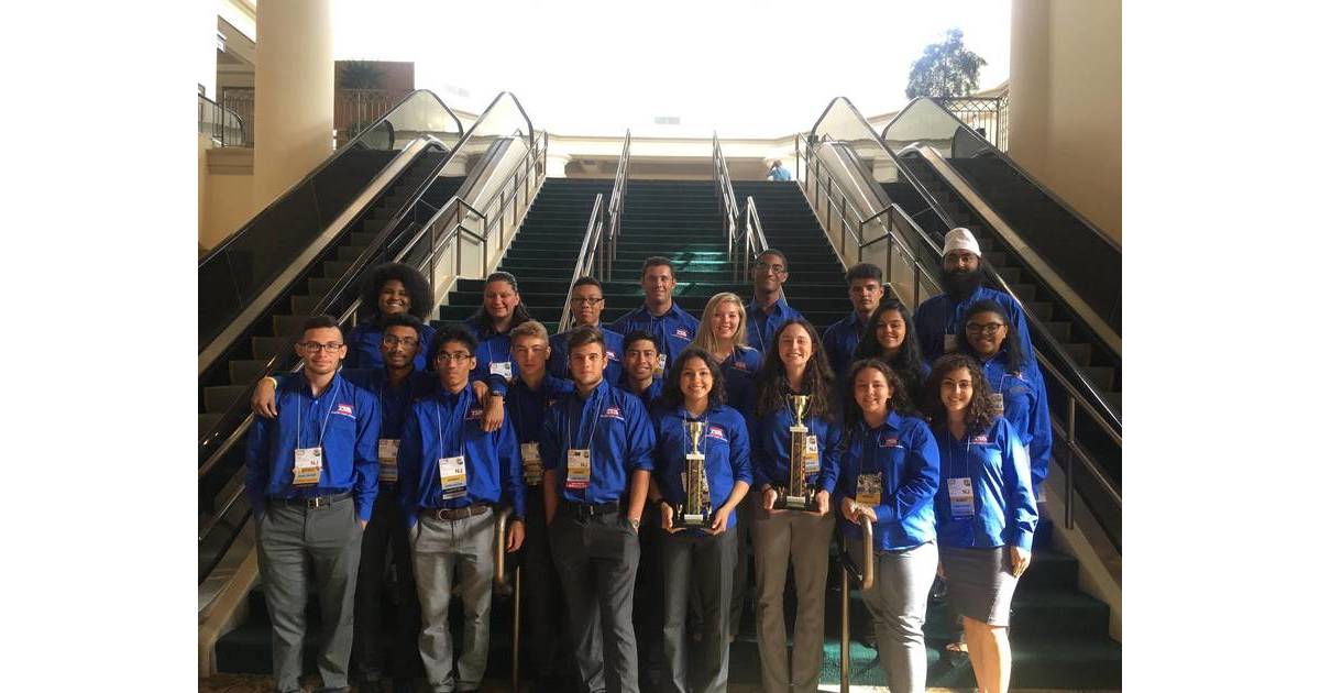 Roselle Park High School TSA S.T.E.M. Students Return from Orlando as