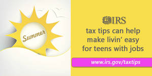 Tax tips for students working summer jobs 