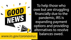 Taxpayer Relief Initiative aims to help those financially affected by COVID-19 