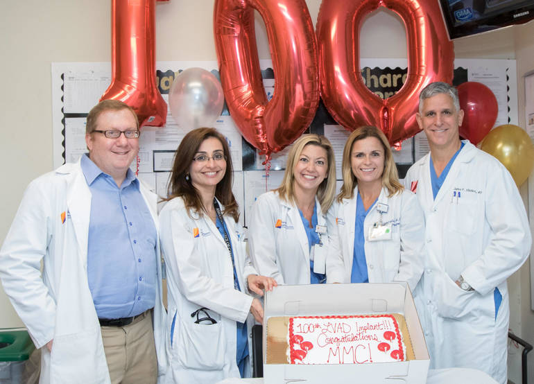 Morristown Medical Center Implants 100th Left Ventricular Assist