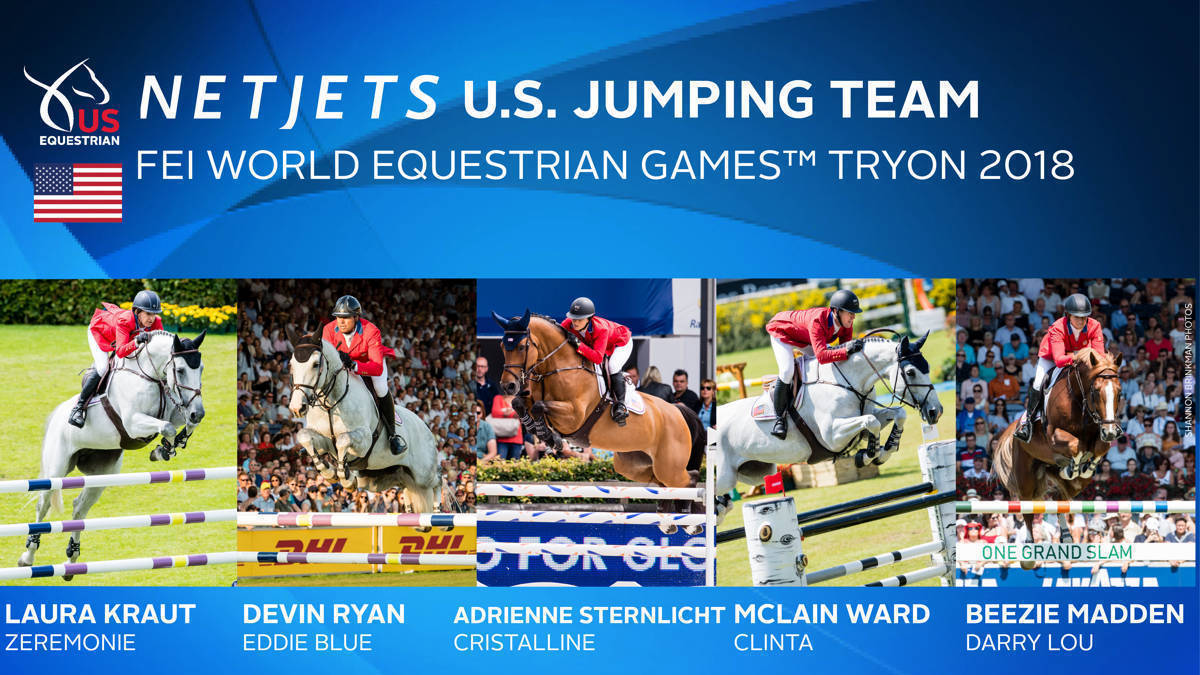 N.J., N.Y. Riders Named To U.S. Jumping Team for FEI World Equestrian