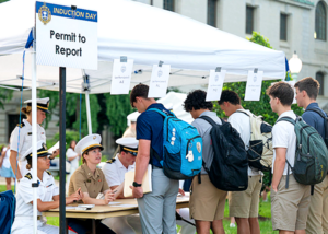 Carousel image c70924f2c9a1c912401b best crop 0479db71127cb529ba39 u.s. naval academy welcomes the midshipman candidates  or plebes  of the class of 2029 during induction day  june 26  2025    registration