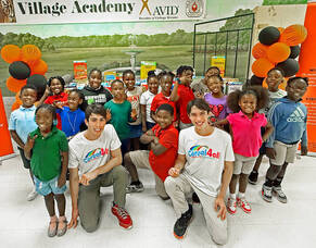 Carousel image 6f14b54592cb3f2b74e9 best crop 3bc0cfed4209a0fc326a village academy school with cereal4all founders jett and luke justin 2025 s